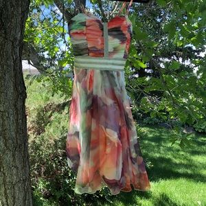 Eva & Lola strapless mini dress